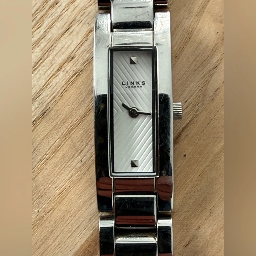Links of London Salene Ladies Luxury Watch Stainless Bracelet Case White Dial